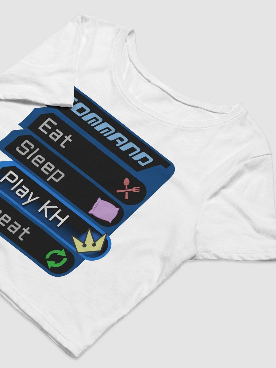 KH Command Menu Short Sleeve Crop T-Shirt product image (3)