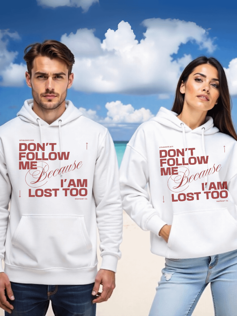 Don´t follow me | Gildan Classic Unisex Hoodie product image (1)