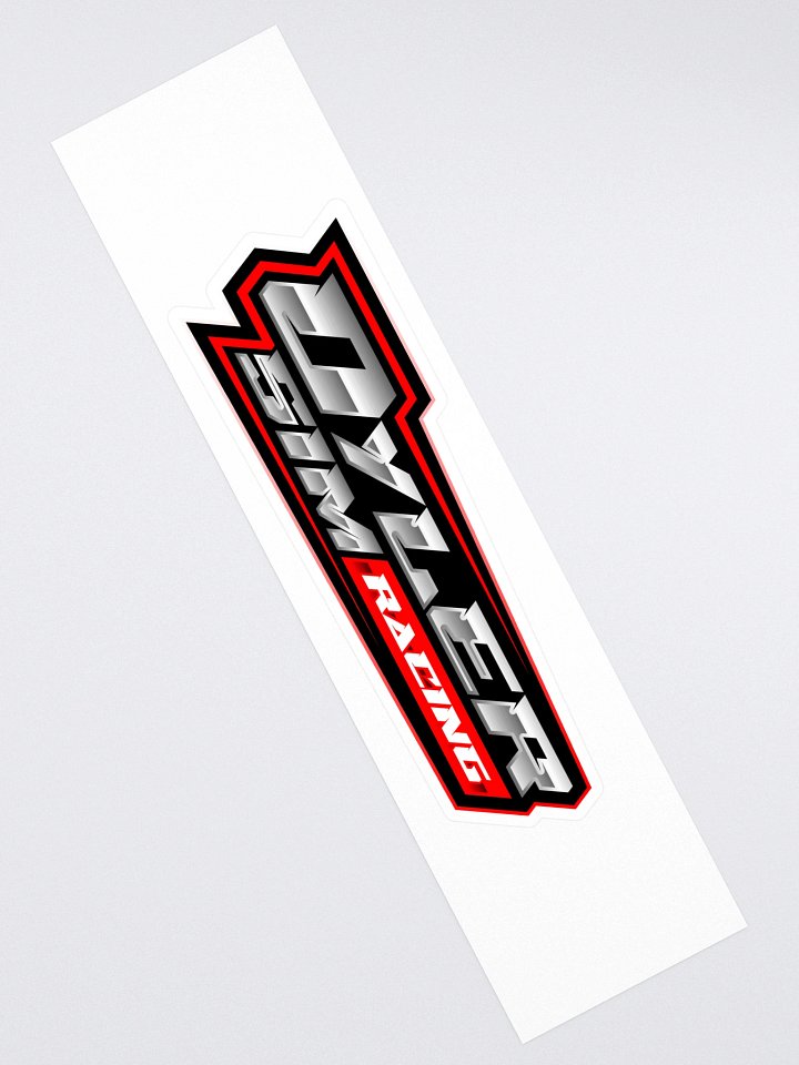 Metallic Kiss Cut Stickers - Oyler Sim Racing Logo product image (2)