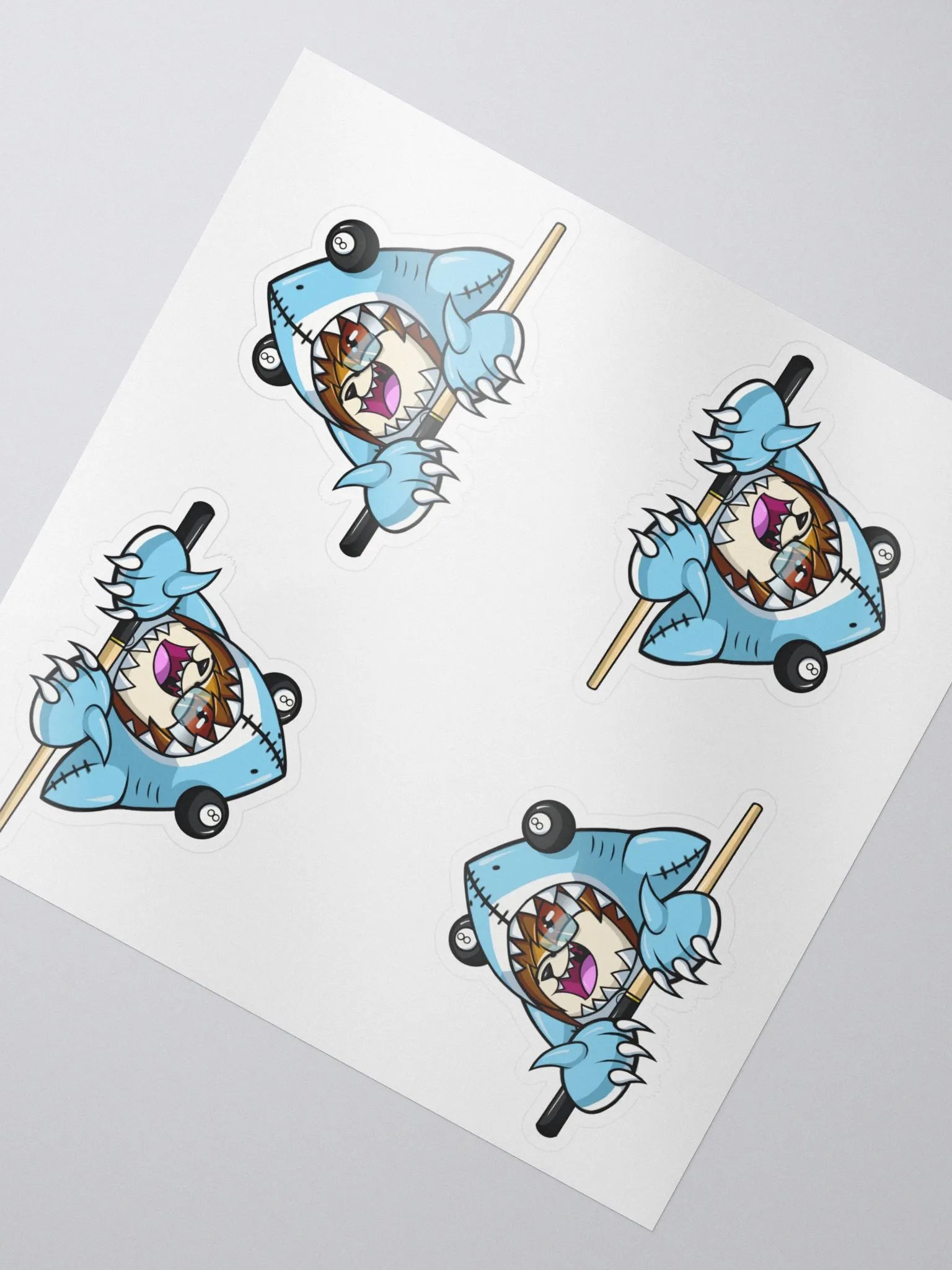 Orend Pool Shark Sticker (Small) product image (2)