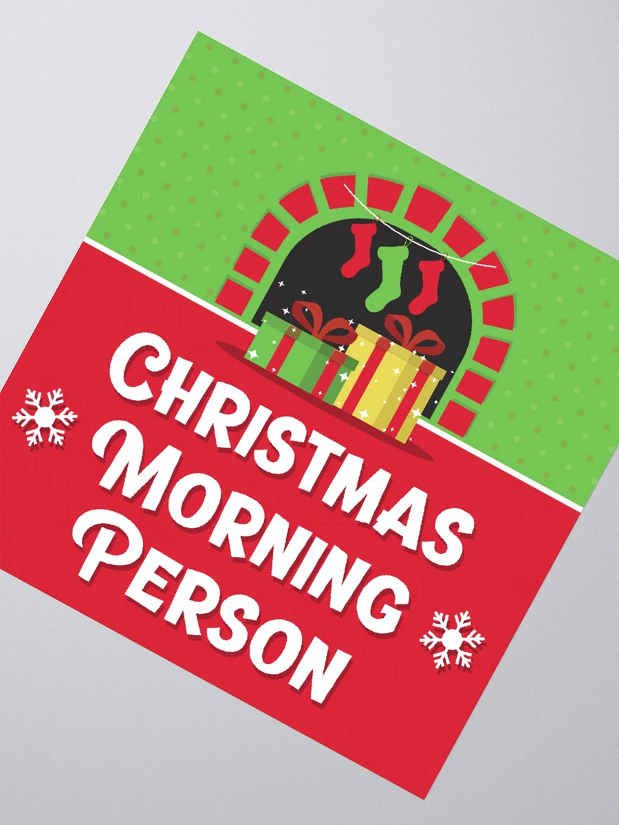 Christmas Morning Sticker product image (2)