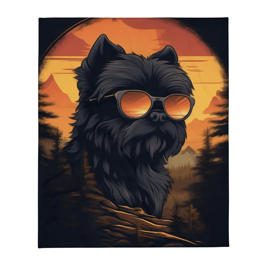Affenpinscher Dog Vintage Sunset product image (2)