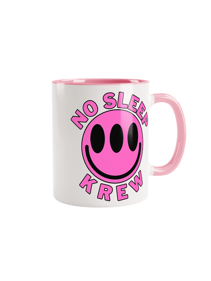 No Sleep Krew Mug- Pink product image (1)