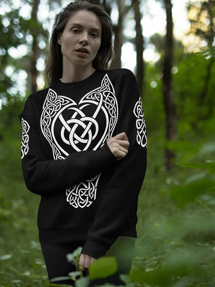 Viking Runes Inspired Celtic Knot Sweatshirt product image (1)