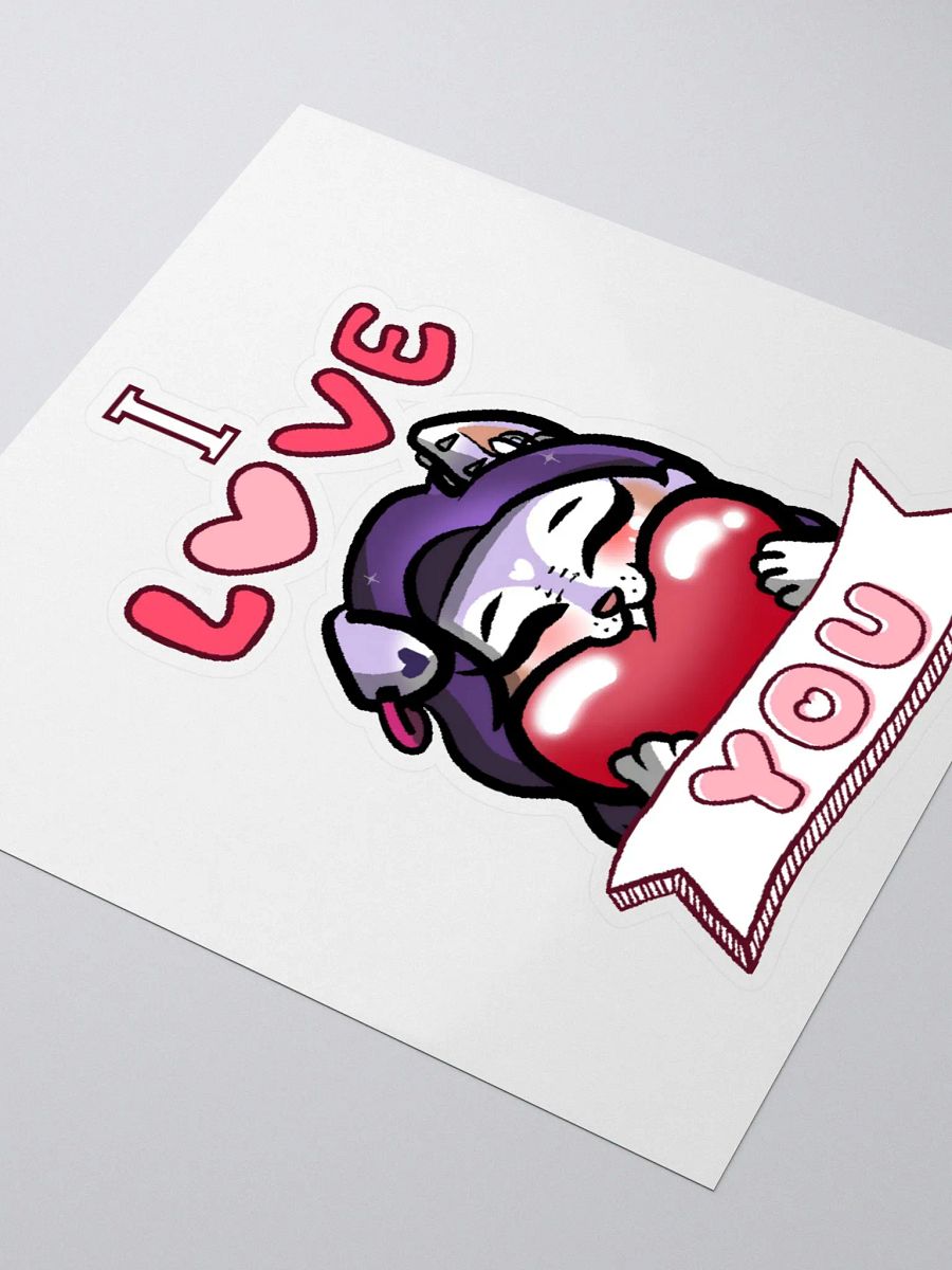 I love you sticker product image (7)