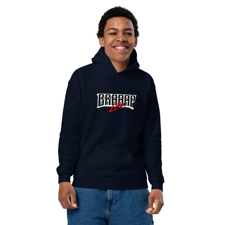 BRAAAP LIFE Youth Hoodie product image (4)