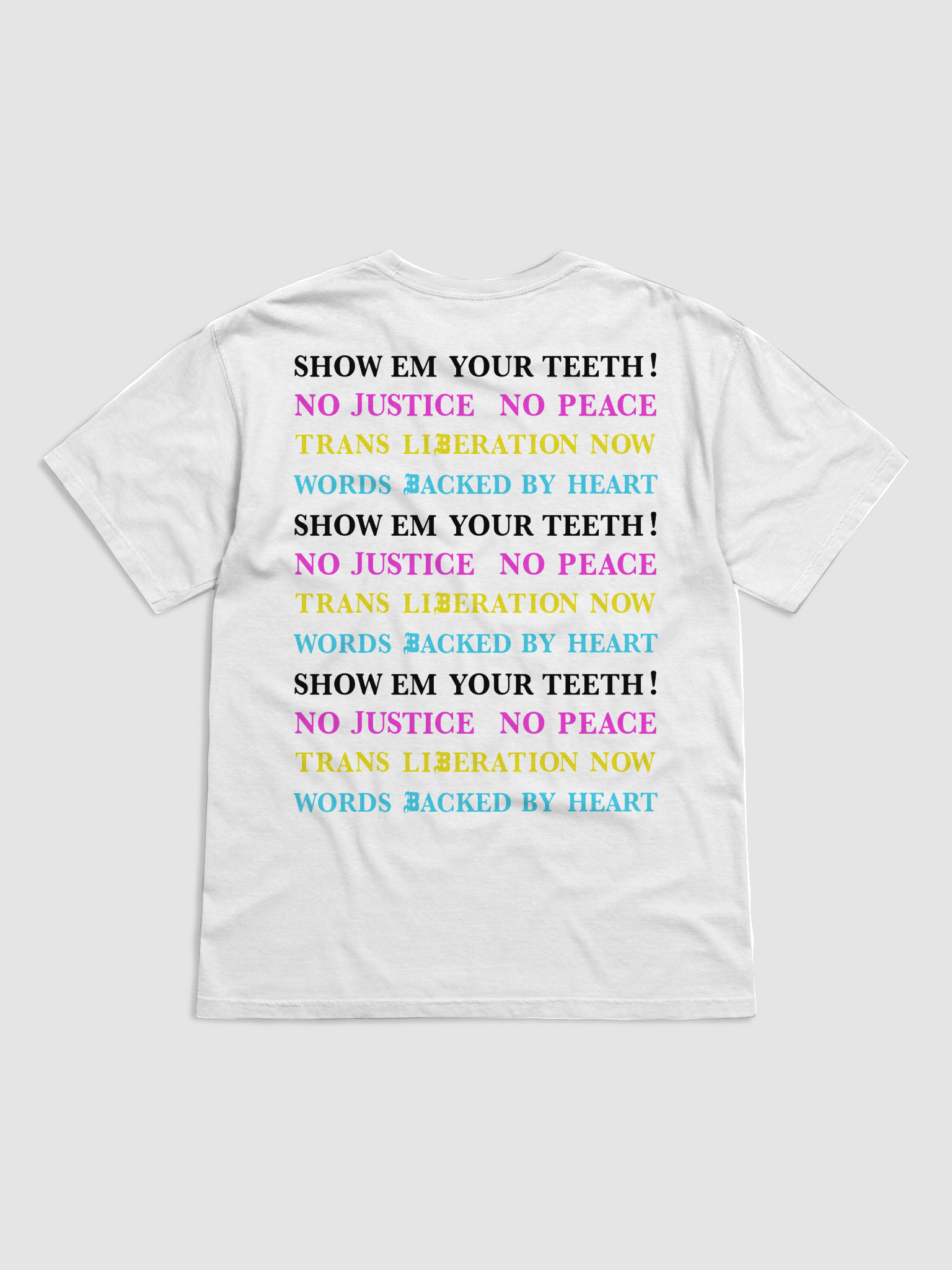 Pride shirt white product image (2)