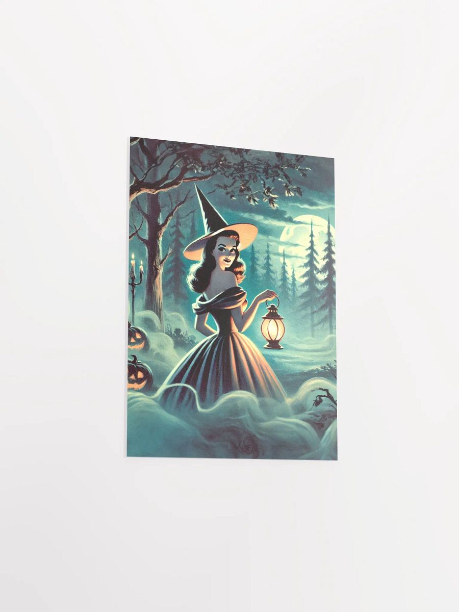Mysterious Witch in the Mist Premium Matte Poster product image (22)