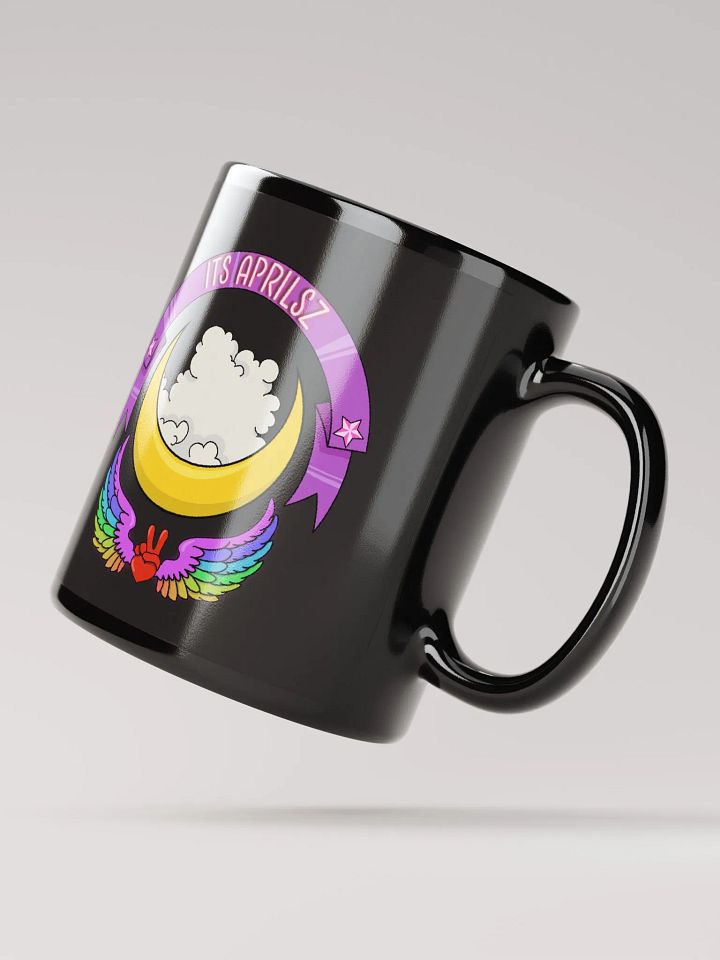 ItsAprilsz Double Logo Black Mug product image (2)