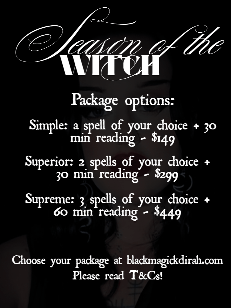 SZN OF THE WITCH SPELL PACKAGE (SIMPLE) product image (2)