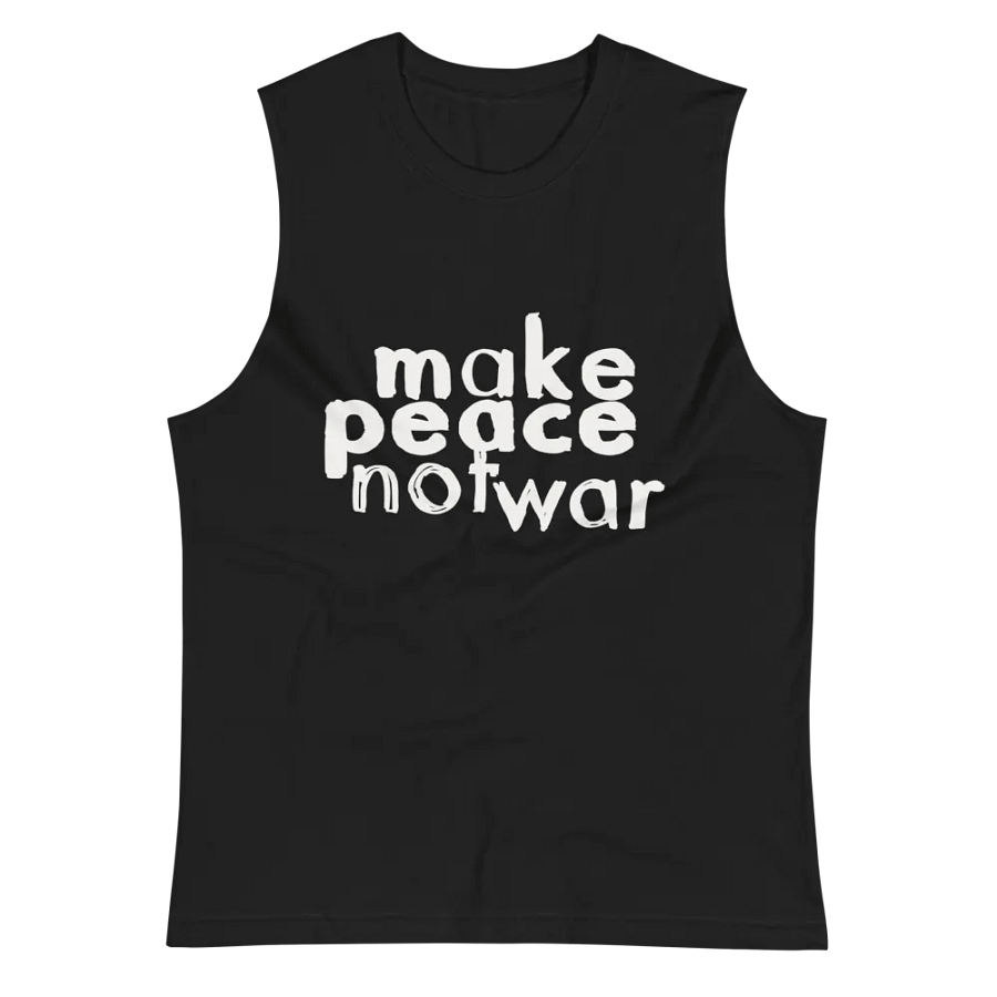 Peaceful Warrior Muscle Tank product image (3)