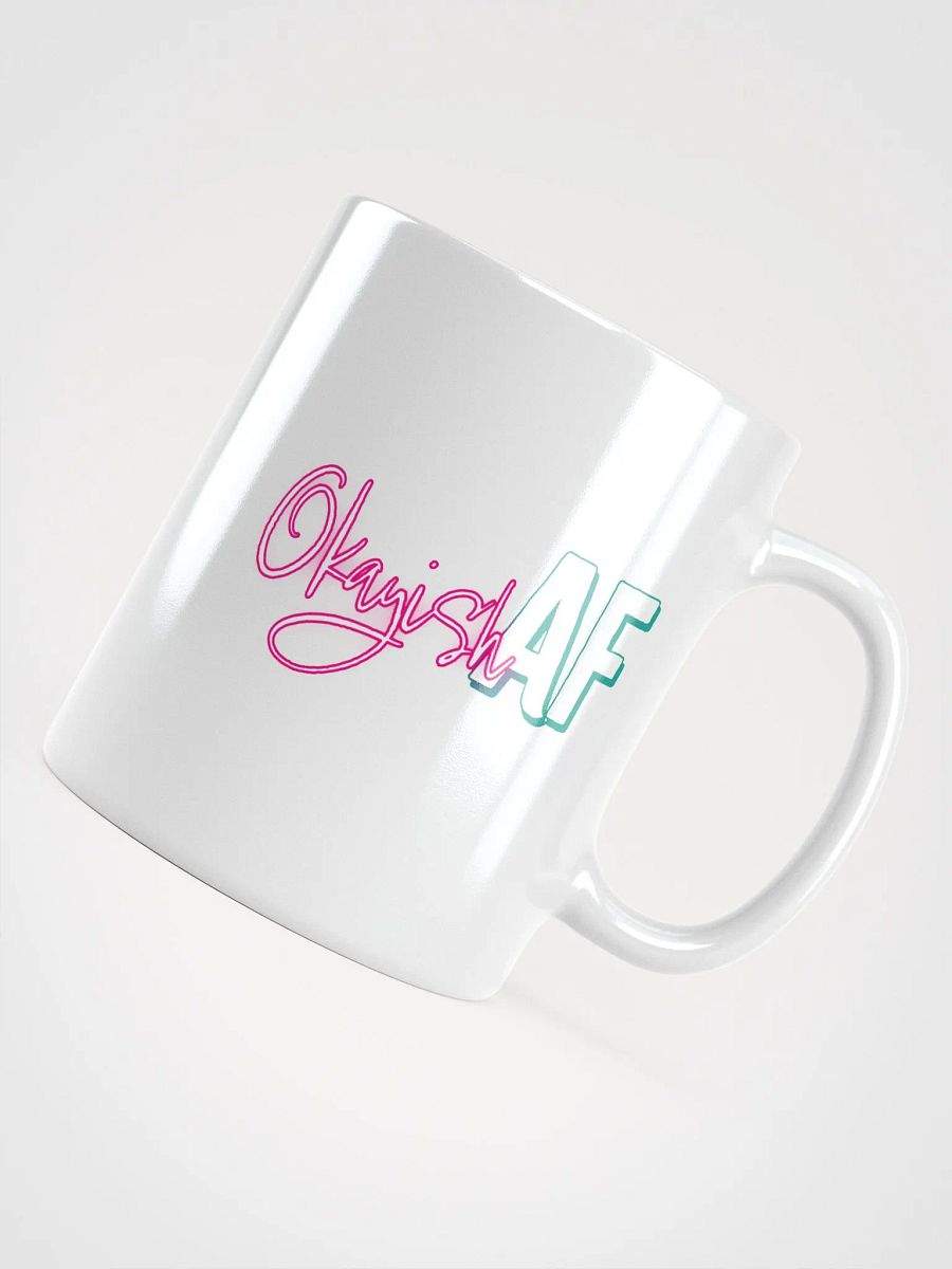 OkayishAF 20 oz White Mug - Pizzanaut product image (4)