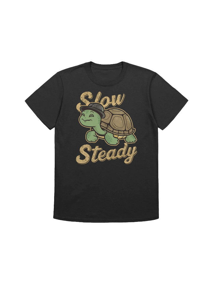 Turtle Lover - Slow Steady Style - A Hat-Wearing Hero T-Shirt product image (1)