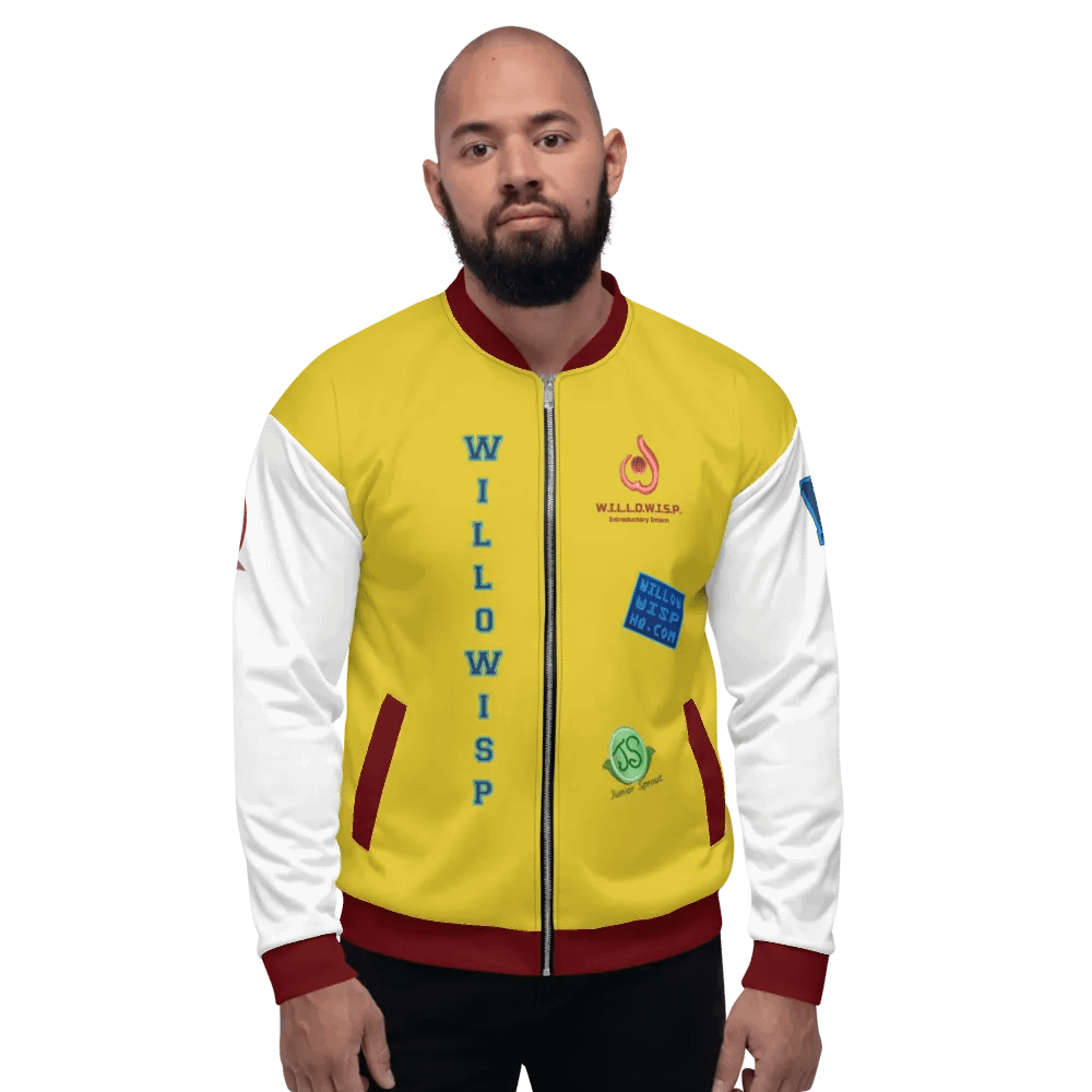 WILLOWISP Intern Varsity Jacket (yellow) product image (4)