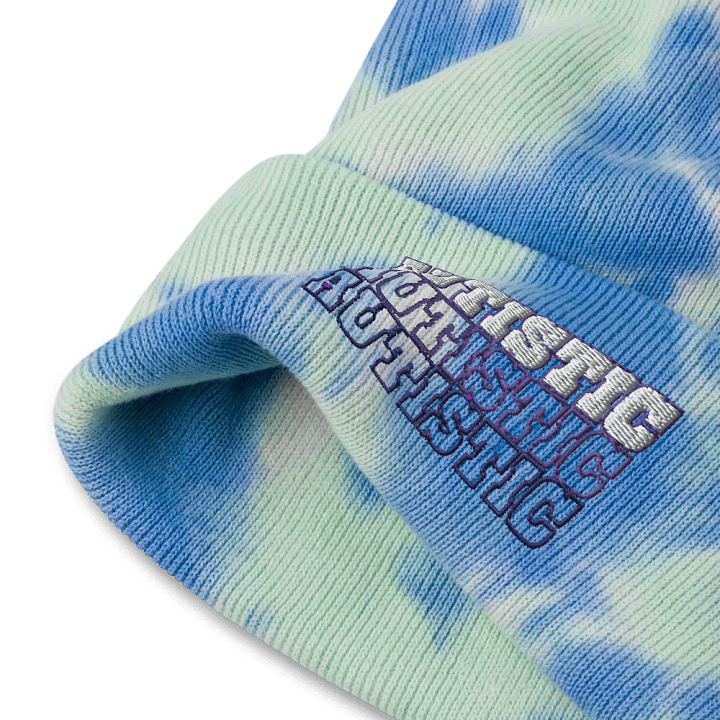 AUTISTIC tie-dye beanie product image (8)