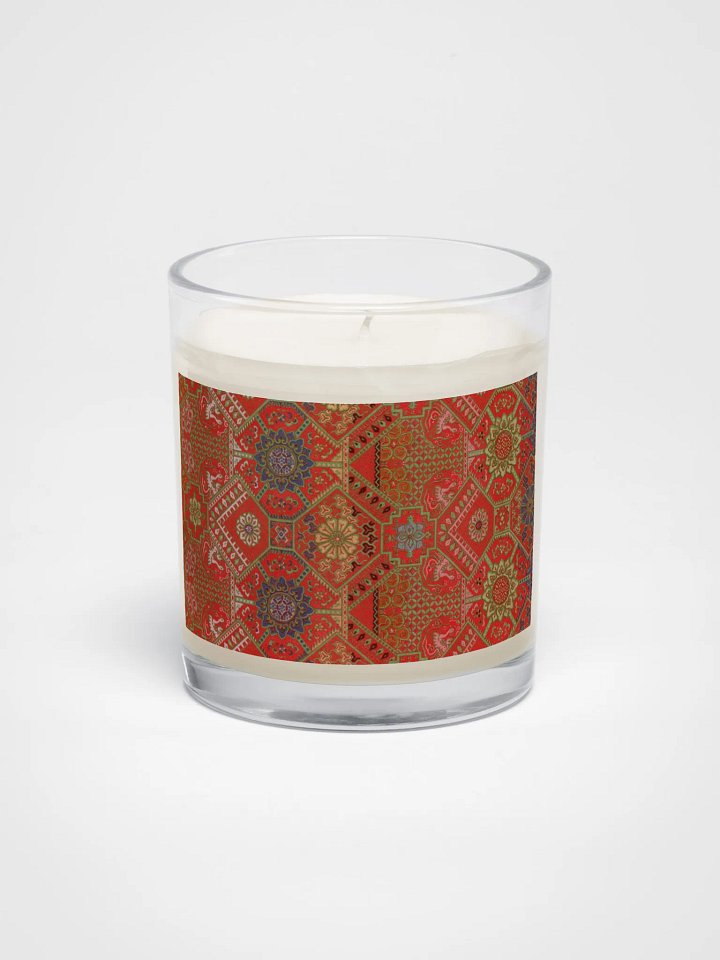 Vibrant Geometric Harmony Soy Wax Candle product image (2)