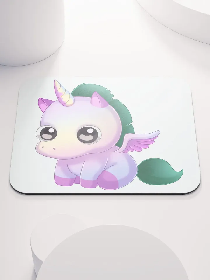 L the Unicorn Square Mousepad product image (1)