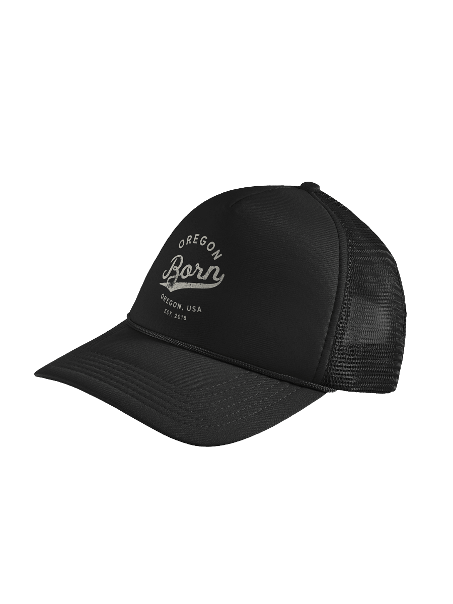 Oregon Born - Oregon, USA Foam Trucker Hat product image (2)