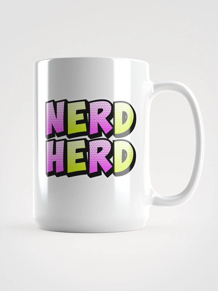 Nerd Herd White mug product image (1)