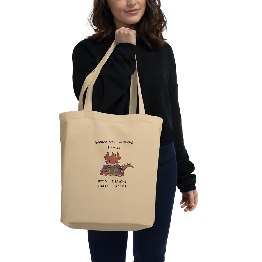 Book Dragon Tote product image (2)