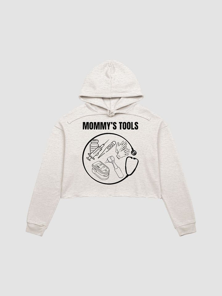 Mommy's Tools, Mindful Explorer Crop Hoodie product image (3)