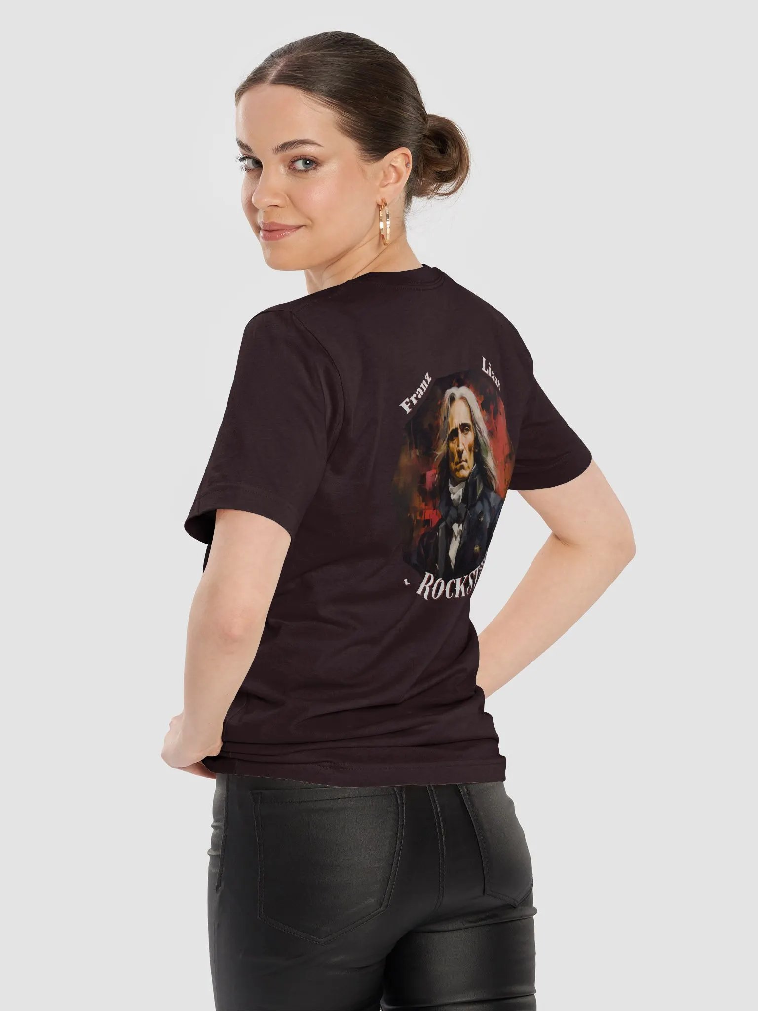 Franz Liszt - Rockstar | T-Shirt (Backprint) product image (9)
