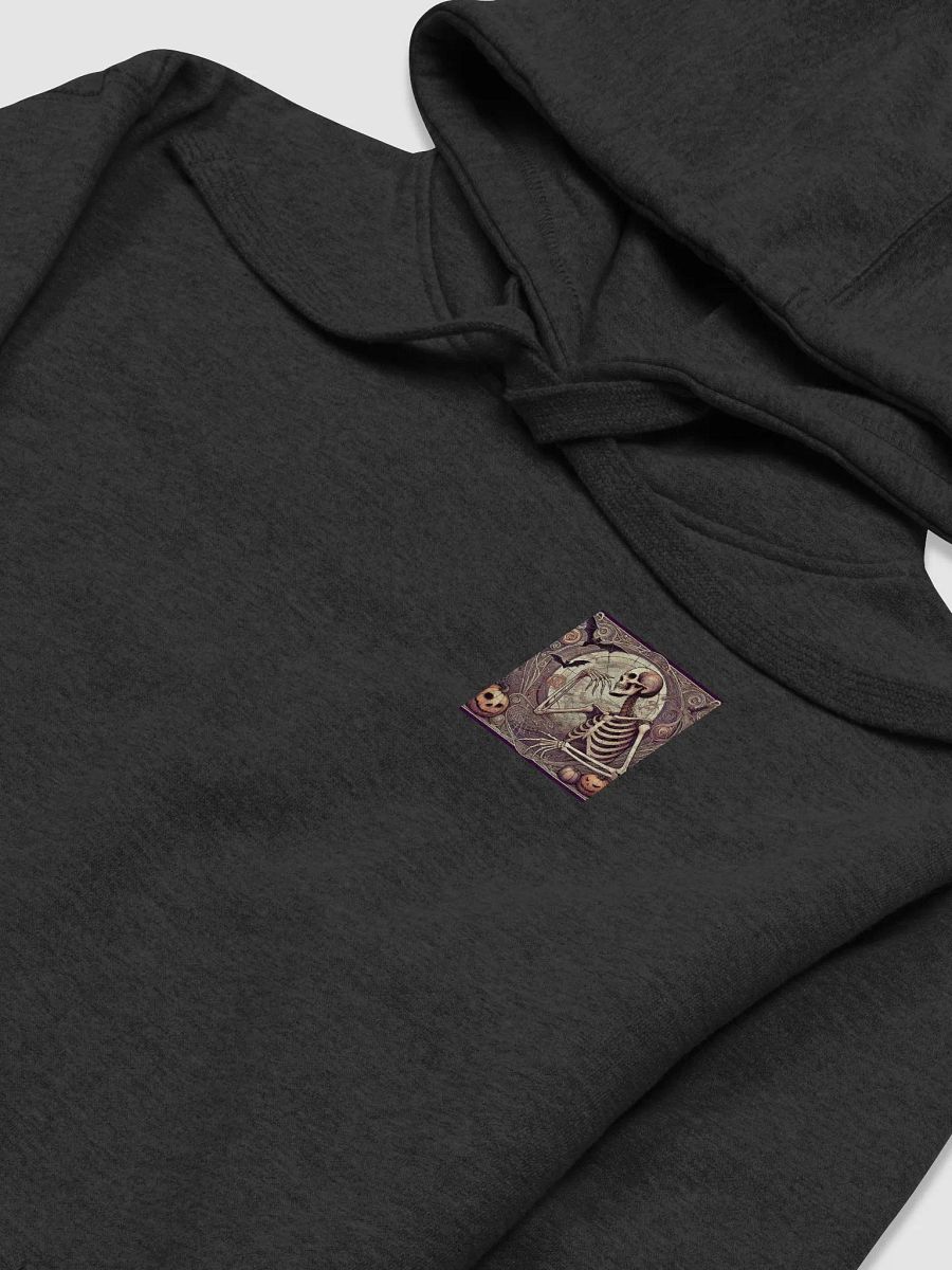 Art Nouveau Skeleton Hoodie - Elegantly Macabre Gothic Style for Halloween product image (3)
