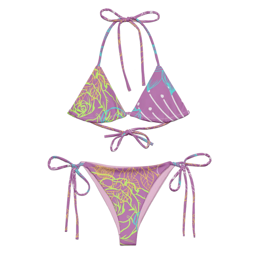 Floral Collage on Purple product image (5)