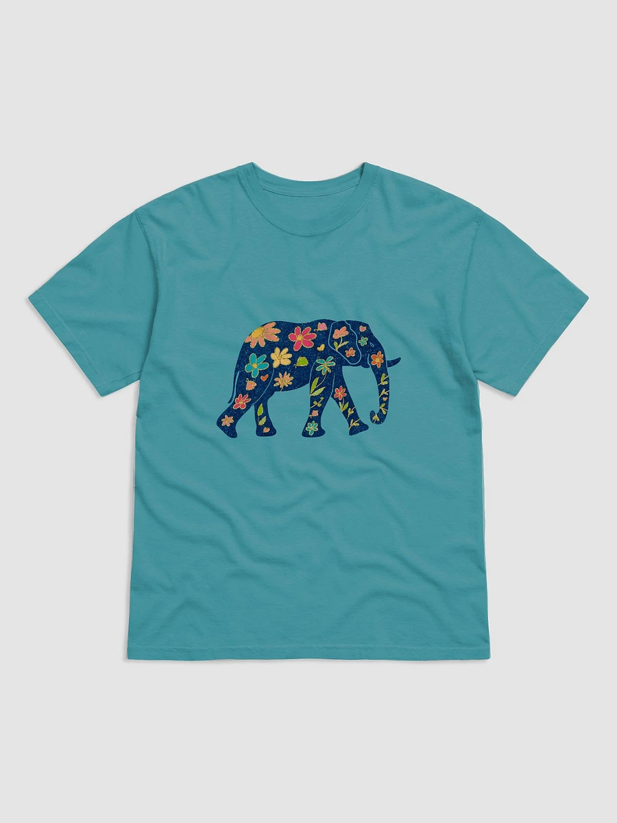 Boho Elephant Decorated with Flowers T Shirt product image (25)