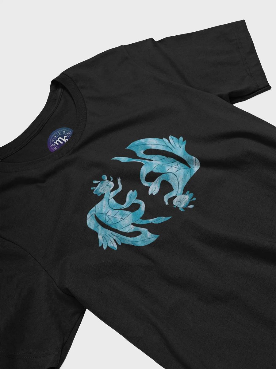 Unisex Pisces Zodiac T-Shirt - Dual Fish Design, Astrology Gift product image (5)