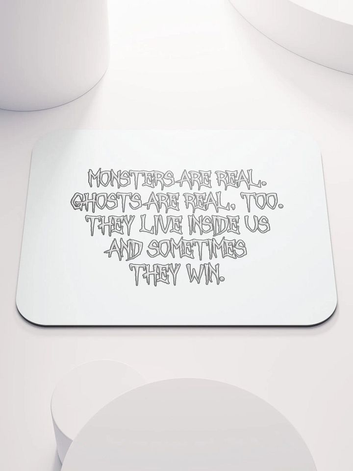 Monsters Are Real Mouse Pad product image (1)