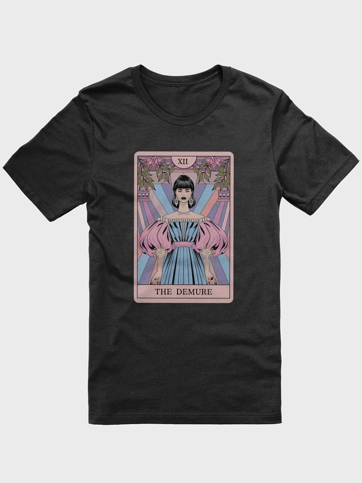 The Demure Tarot Card Design T-Shirt product image (1)