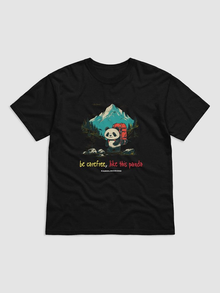 Carefree Panda T-Shirt product image (1)
