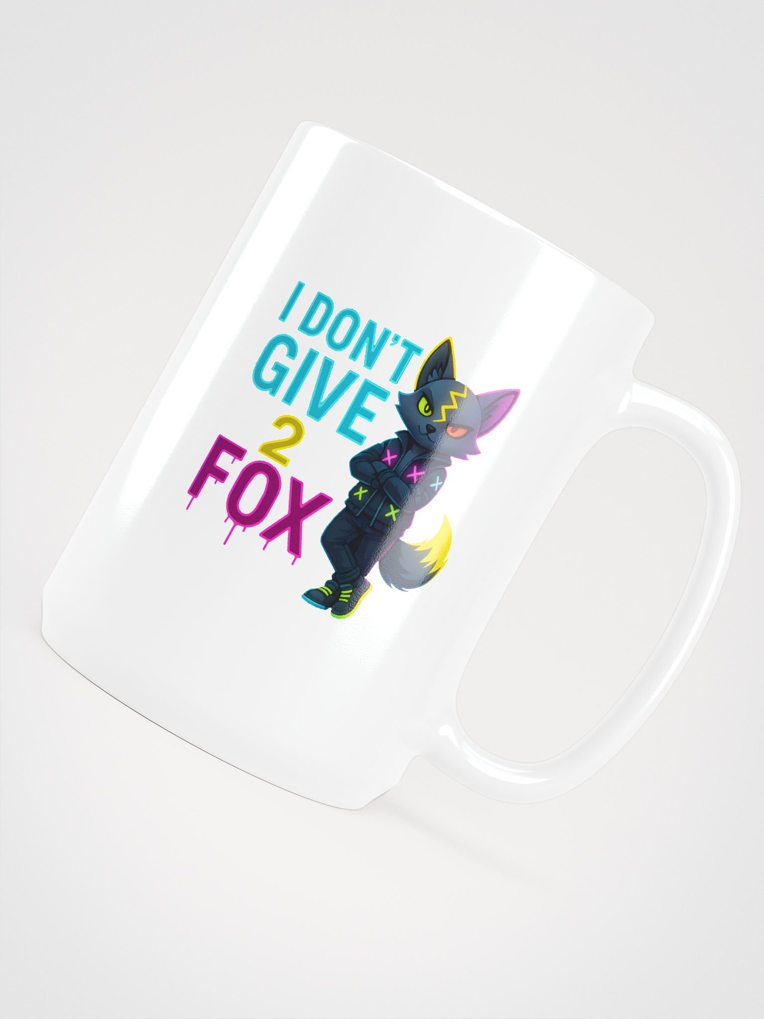 Dont Give 2 Fox White Mug product image (2)