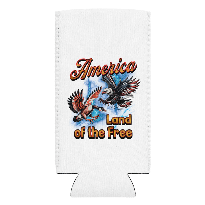America Land Of The Free Spirit Can Cooler product image (2)