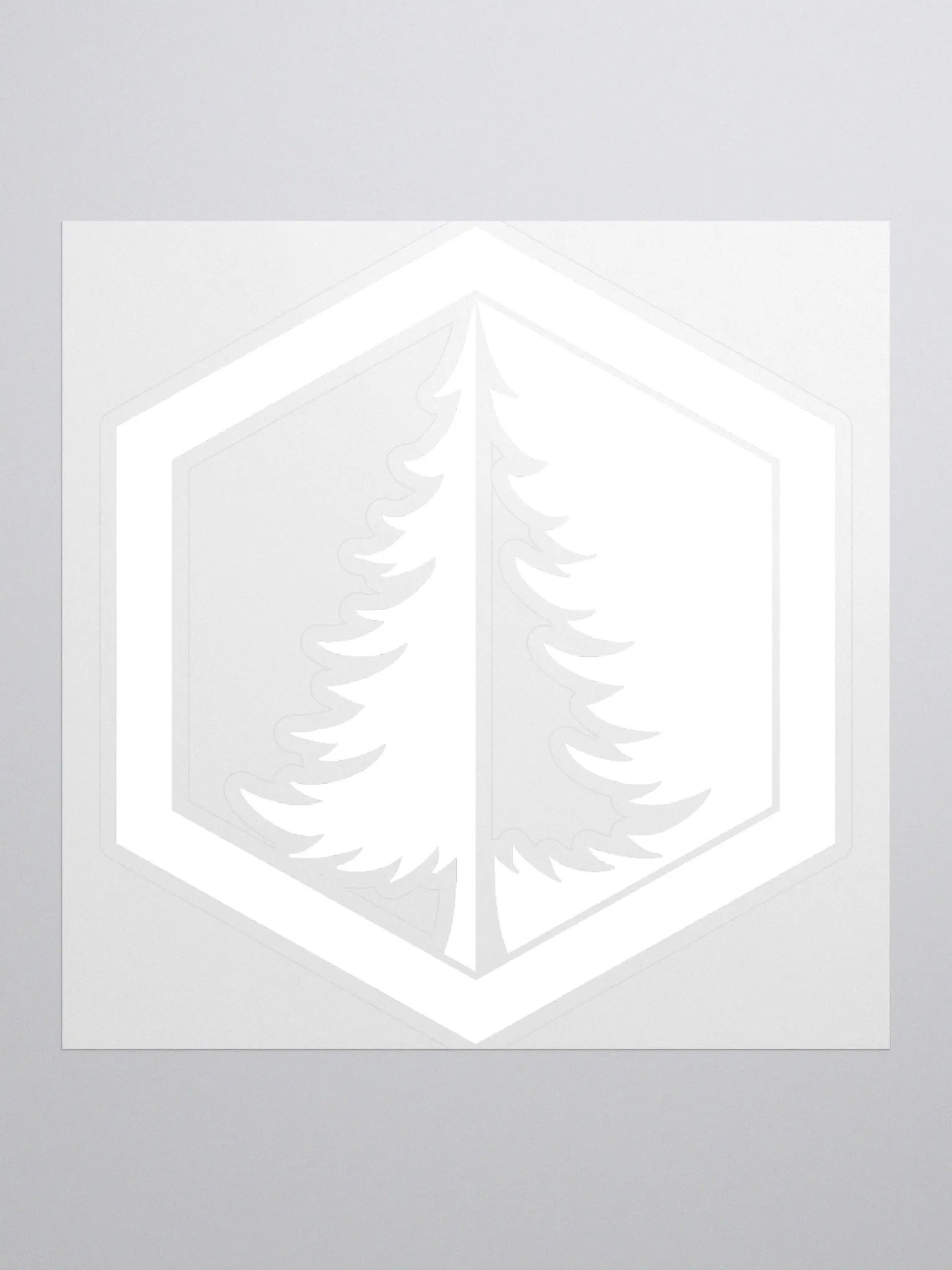 White OG Sticker product image (1)