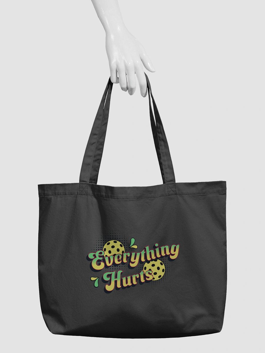 Everything Hurts Pickleball Vibrant Statement Tote product image (3)