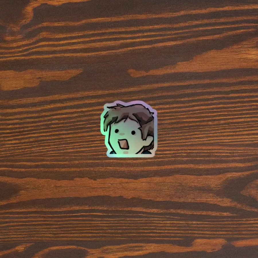 Chaabbz Wut Holographic Emote Sticker product image (5)
