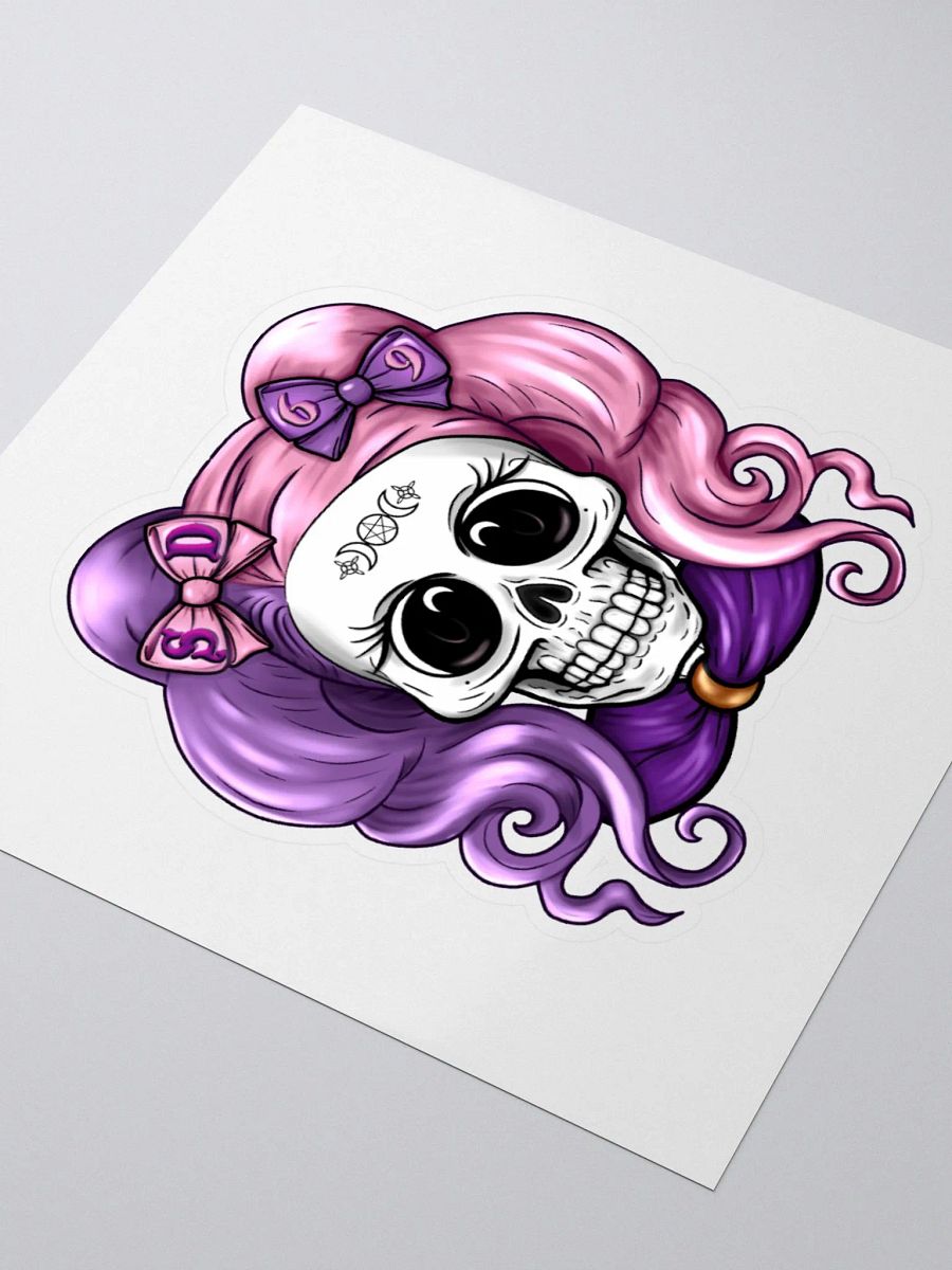 Pastel Skull Ponytails Stickers product image (8)