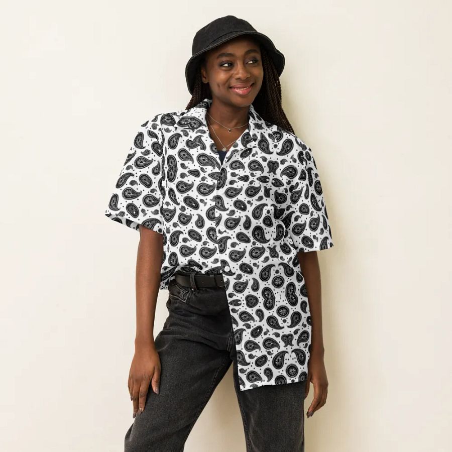 Paisley Gang Hawaii White Shirt product image (6)