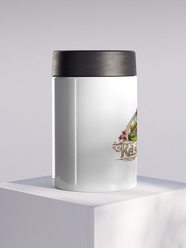 Whimsical Hobbit House Stainless Steel Koozie product image (1)
