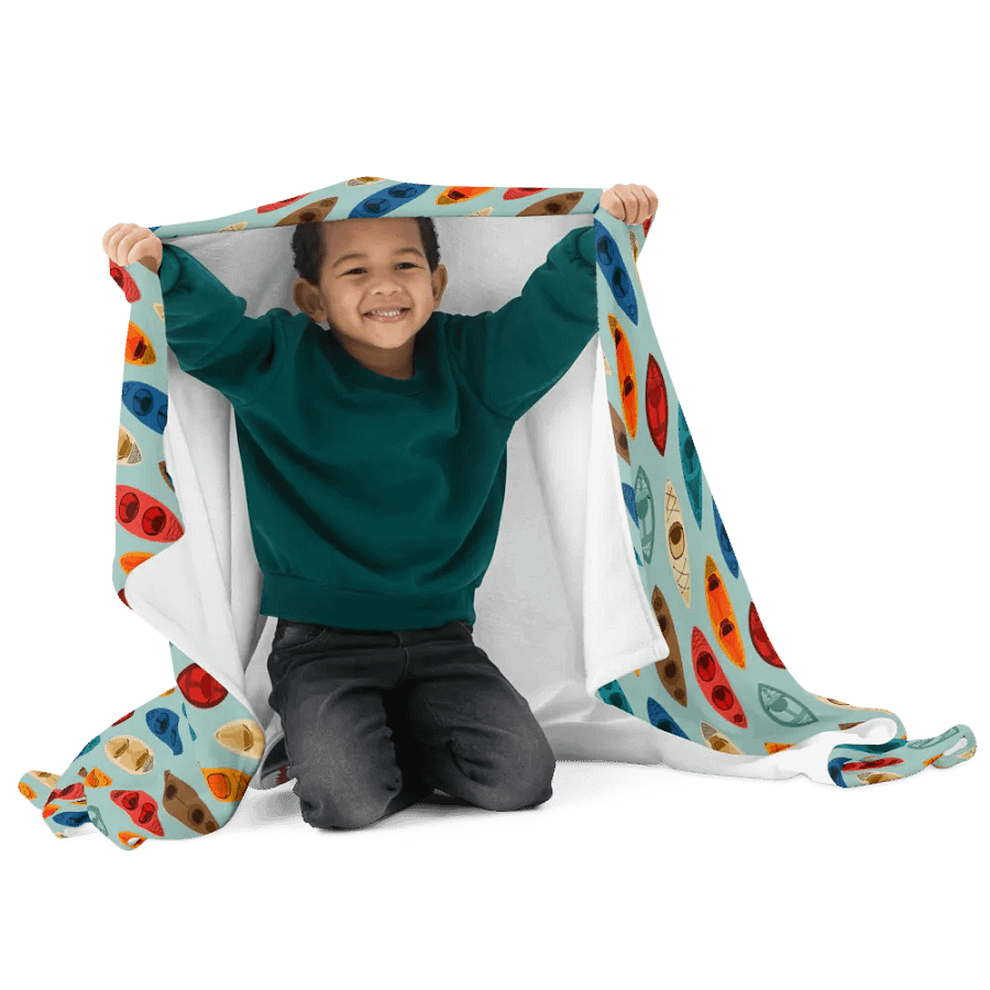 Cascading Colors - Throw Blanket product image (3)