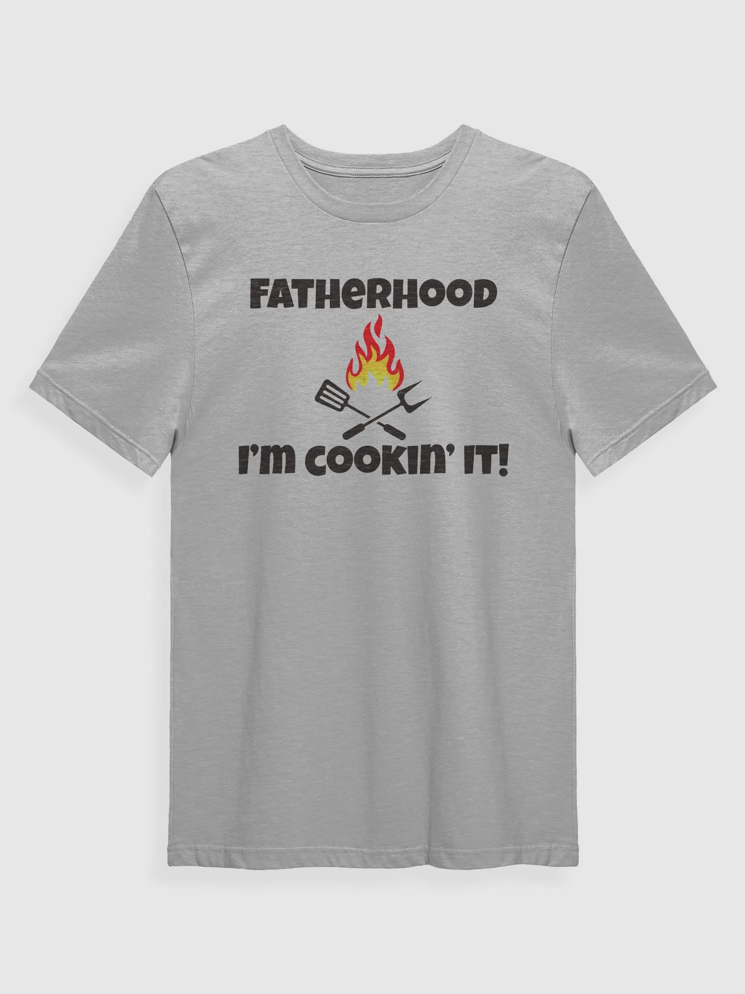 Fatherhood Cookin' It! Graphic T-Shirt product image (1)
