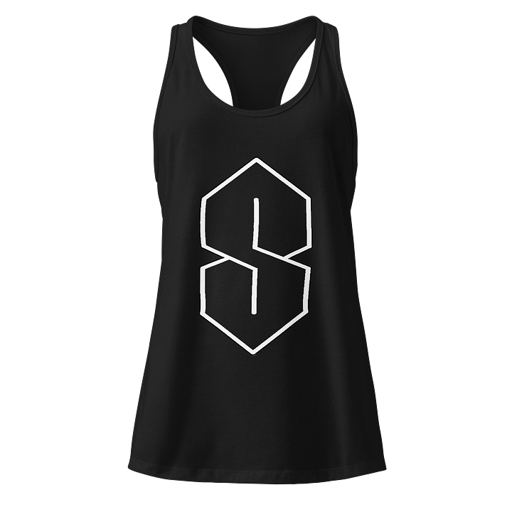 White S Racerback Tank product image (1)