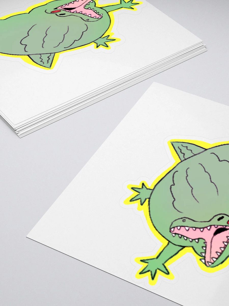 Flat Guy Cartoon Sticker product image (4)
