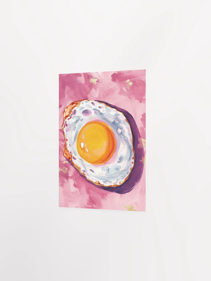 Golden Fried Egg Art Print Poster product image (3)