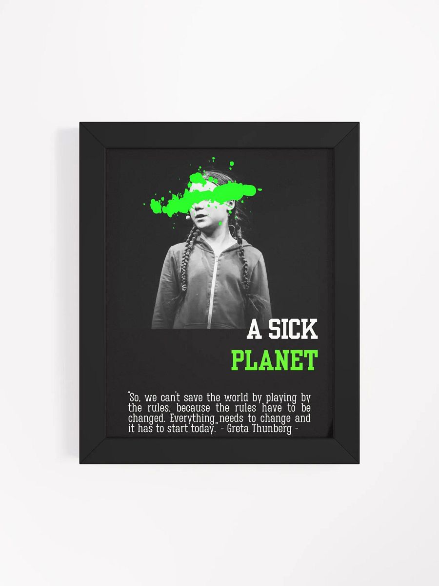 Change the Rules Greta Framed Matte Poster product image (57)