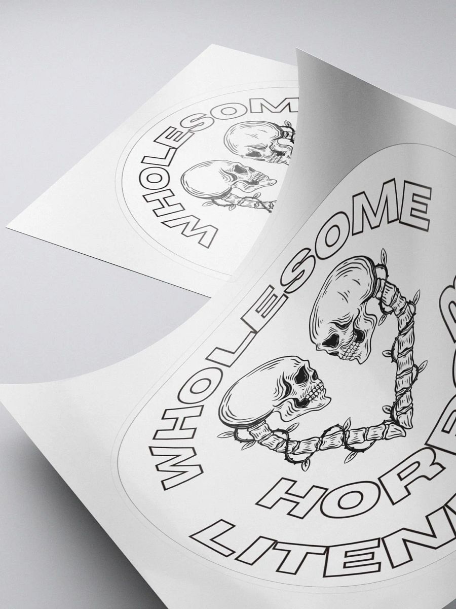 Wholesome Horror Sticker product image (4)