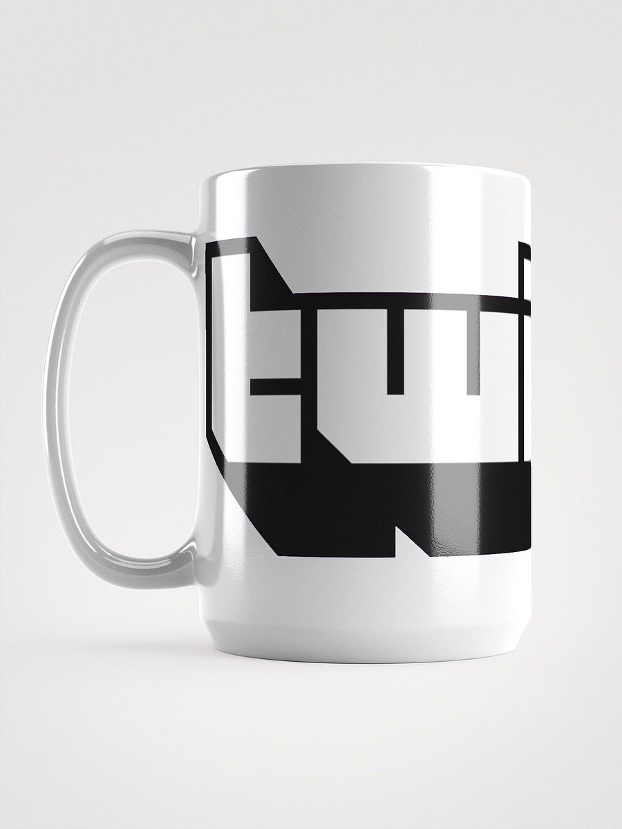 Twitch Block Logo White Glossy Mug product image (6)