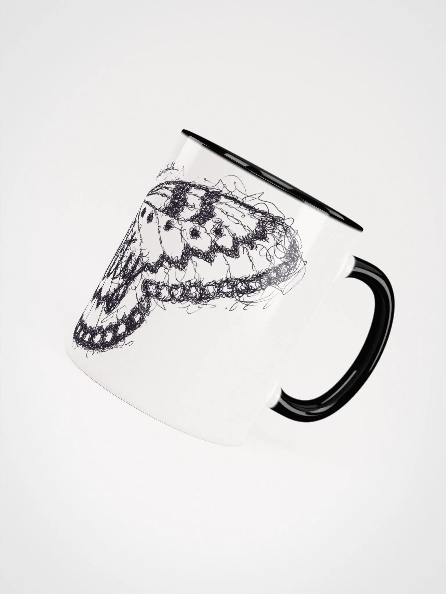 Reality Moth White Mug product image (4)